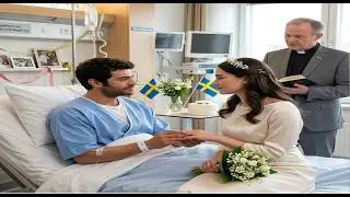 Gökberk Yıldırım married Cemre Arda in a hospital room in Sweden.
