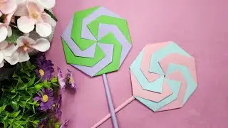 Paper crafting for school projects and for kids/how to make easy paper drafts at home