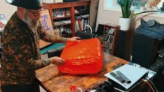 MPC 3000/Wrapping for shipping. Unit will be serviced by Bruce Forat at: Forat Electronics