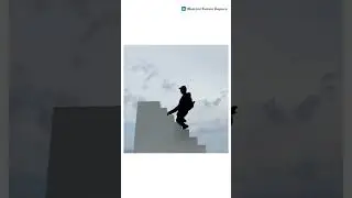 From one angle, it may seem like just a leap, but from another angle, it's like touching the sky.