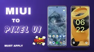 How to Convert MIUI to Google Pixel OS | MIUI to Pixel Theme Transformation (No Root) #miuithemes