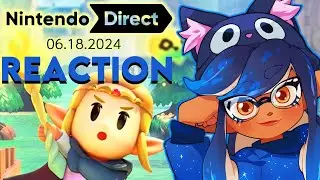 TEAM WISDOM THIS ONE'S FOR US! yume reacts to the June 2024 Nintendo Direct