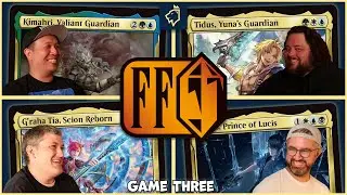 Tidus vs Noctis vs G'raha vs Kimahri | Final Fantasy Commander Gameplay MTG