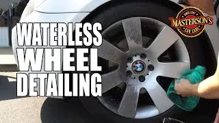 Wash Your Dirty Wheels Using ZERO WATER! - Waterless Eco Friendly Auto Detailing
