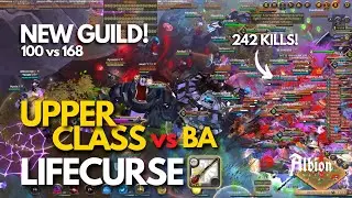 New Guild! | [WHAT] Upper Class vs [BA] Alliance | Lifecurse POV | Albion East