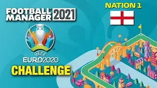 FM21 Euro 2021 Challenge | Nation 1: England | Football Manager 2021
