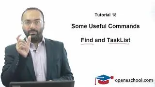 Windows Command Line Tutorials - Tutorial 18 - Find and TaskList commands