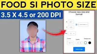 Food si 2024 photo and signature problem | food si photo size problem |food si photo upload problem