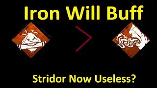 Iron Will BUFF - Stridor is Now Hard-Countered - Spirit Nerfed! - Dead by Daylight