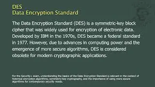 DES - Data Encryption Standard