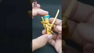 Ninjago Nya Gold Minifigure Lego Compatible #shorts #crixbrix