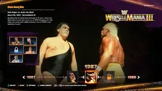 WWE 2K24 Wrestlemania Showcase Two - Hulk Hogan vs Andre the Giant [4K]