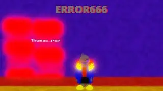 Error666 & Butterfly404 new attack I Undertale au's fight I ROBLOX