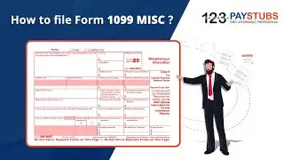 How to File Form 1099 MISC for 2020 Tax Year? | 123PayStubs