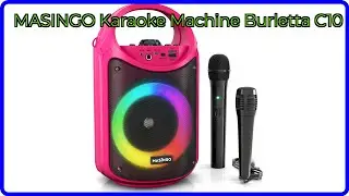 REVIEW (2026): MASINGO Karaoke Machine Burletta C10. ESSENTIAL details.