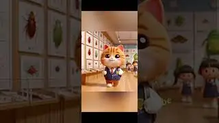 Ai cat daddy meow meow fight sharks 