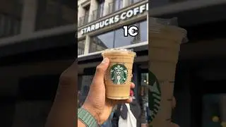 1€ Starbucks Kaffee 😳☕️