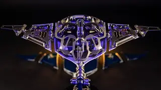 Kinetic Steam Punk Manta Ray | Speed Build