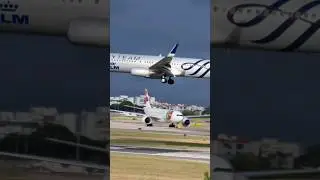 Boeing 737-900 SKYTEAM ✈️ #airport #lisboa #shorts