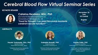 Cerebral Blood Flow Virtual Seminar – November 22 2021