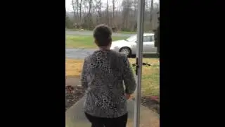 Surprised mom