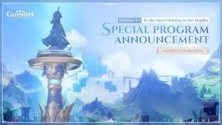 Genshin 4.1 Special Program 3rd Anniversary Reward !!!