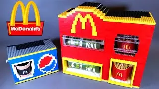 Giant LEGO McDonald's  Machine