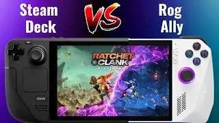 Ratchet & Clank: Rift Apart | Steam Deck Vs Rog Ally Ryzen Z1 Extreme - Very Low