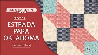 Como fazer BLOCO DE PATCHWORK fácil com a Tia Lili usando só retalhos de tecido: curso de #patchwork