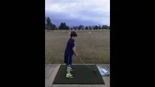 Ben Segal 10yrs Old Hitting 165yd Drive