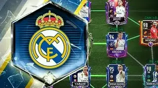 FULL REAL MADRID SPECIAL CARD SQUAD BUILDER IN FIFA MOBILE 19!!!!