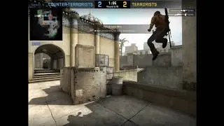 JUMPING AWP HS ON WINGMAN (CSGO)