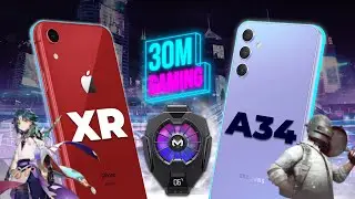 iPhone Xr vs. Galaxy A34 5G 🟣 30M Gaming S4 #9 - Thế lực mới TRỖI DẬY và đẳng cấp phai nhoà!