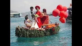 Especially, More a wedding on the river. Look from flycam