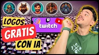 Crea tu logo para tu canal con IA [GRATIS]