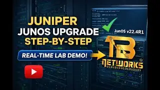 JunOS Upgrade Step-by-Step | Juniper Router JunOS Upgrade | Real-Time Lab Demo
