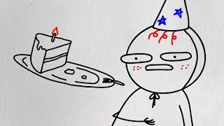 День рождения уже не торт ( анимация \ комедия )