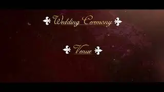 Wedding Invitation Video || Free  Blank Template || Download  2021