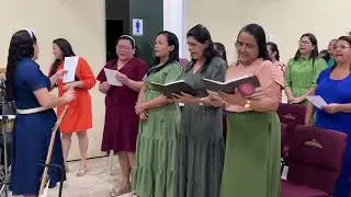 Diário Pentecostal na sede da AD Araruba , Culto de Santa Ceia