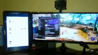 PC and laptop - dual screen over LAN