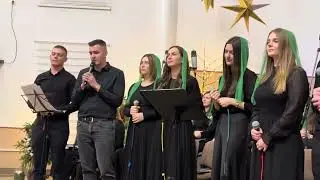 Співають хори Ангелів(церква Світло для Світу.м.Хмельницький)