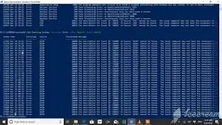 Getting logs from Event Viewer by using PowerShell cmdlet Get-Eventlog