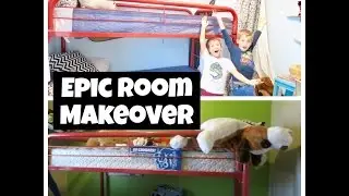 EPIC ROOM MAKEOVER under $100 / HOW TO