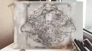 Inkjet image transfer onto linoleum