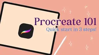 3 steps to start drawing on Procreate in under 4 min. (Part 1)