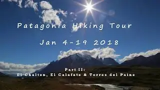 Hiking Southern Patagonia - January 2018