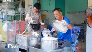 How Vietnamese Turn Rice into Steamed Rice Rolls | Street Food Documentary