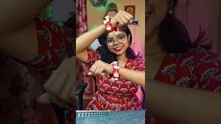 𝐏𝐀𝐑𝐓 - 1 || 𝐃𝐔𝐑𝐆𝐀 𝐏𝐔𝐉𝐀 𝐒𝐏𝐄𝐂𝐈𝐀𝐋 𝐁𝐀𝐍𝐆𝐋𝐄𝐒 ❤️ #CraFtsMeddy  @CraFtsMeddY  #shorts #viral #diy