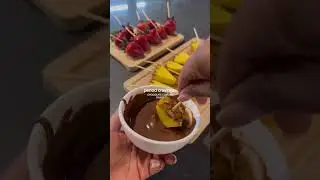 chocolate covered fruits 🍓🍫🍍