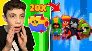 קיבלתי מלא דמויות מ20 מגה בוקסים!! (חוזר לבראול סטארס?)